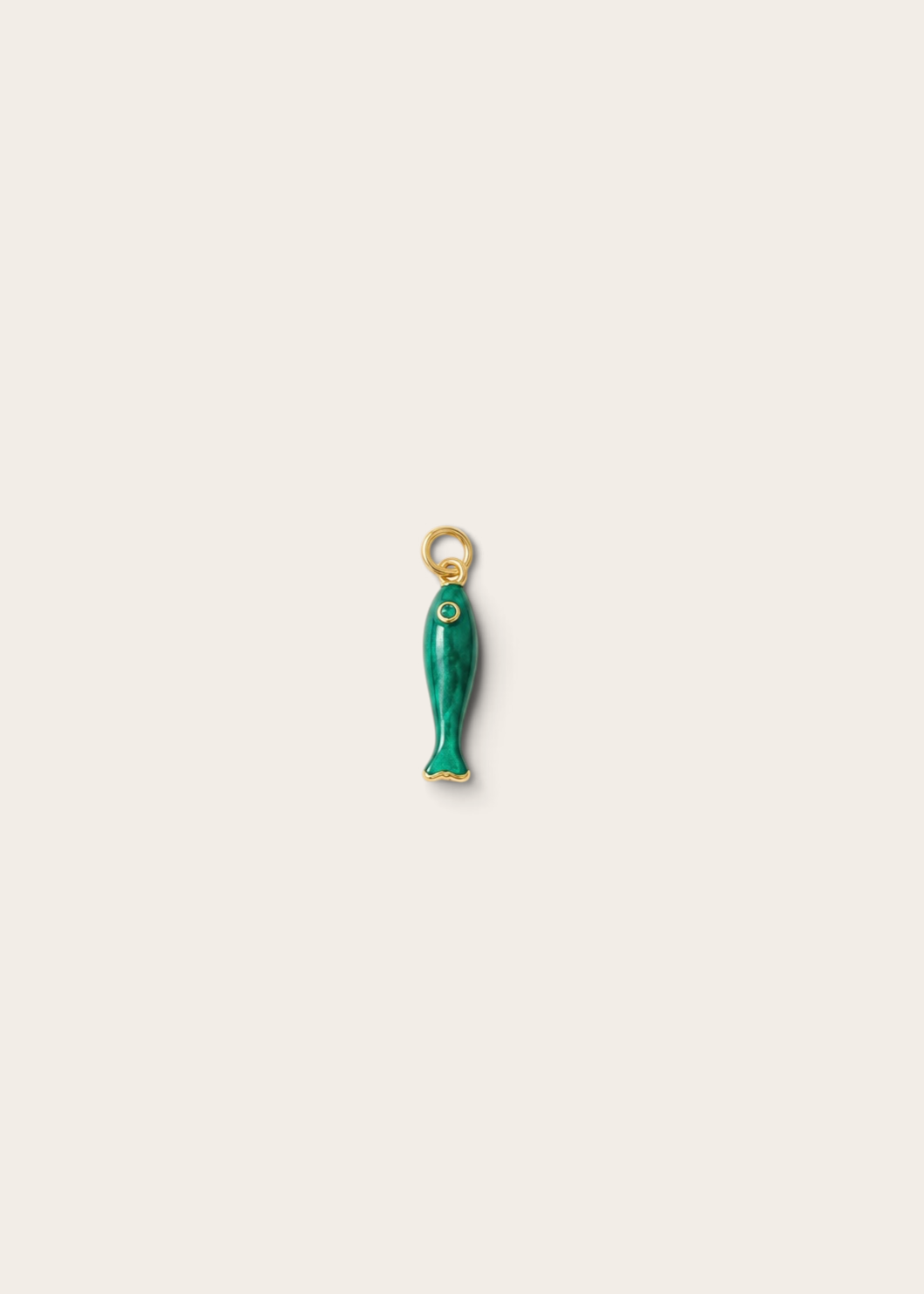 Enamel Fish Charm